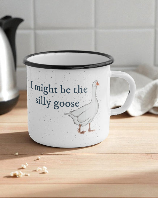 I might be the silly goose Camping Mug