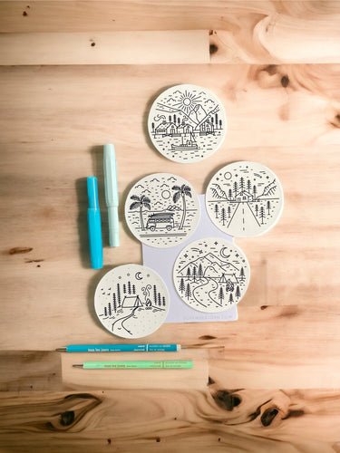 Adventurers Sticker set