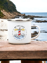Load image into Gallery viewer, Be The Light  - Enamel Mug
