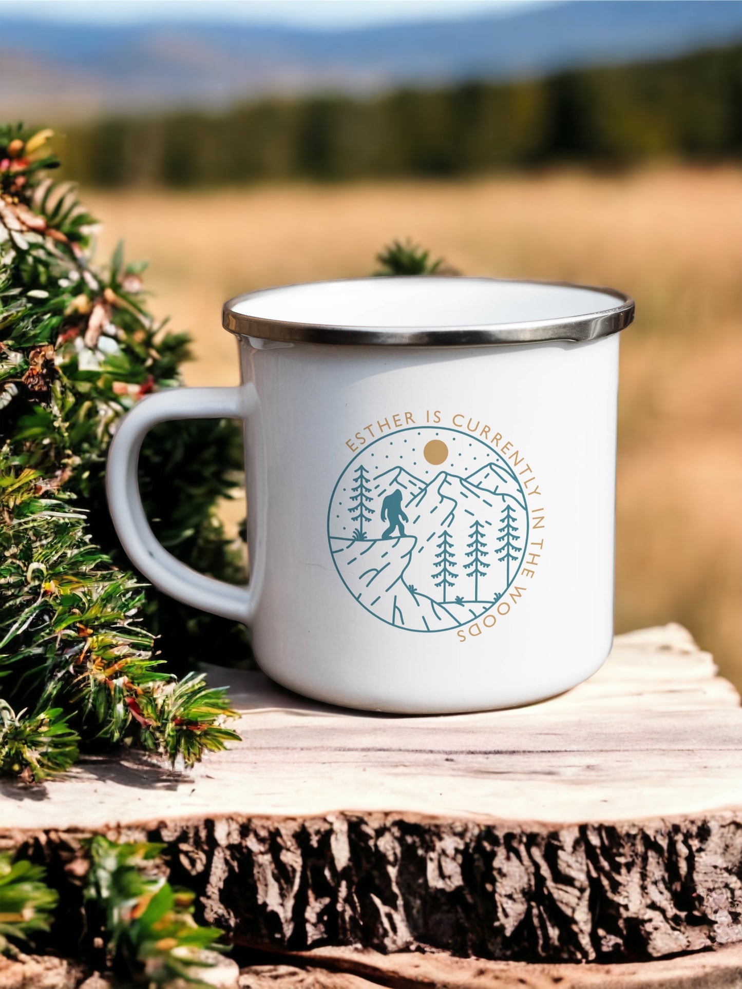 Personalised Camping Mug