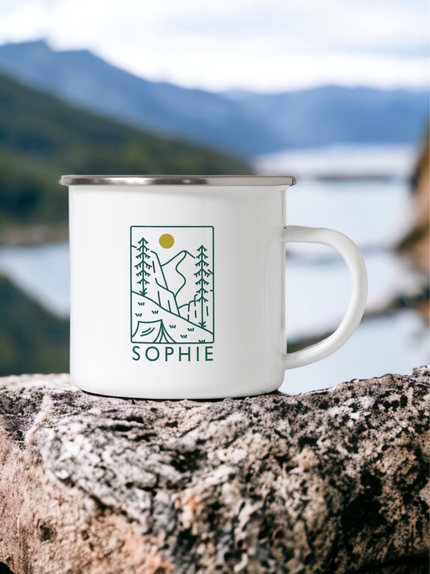 Personalised Camping Mug