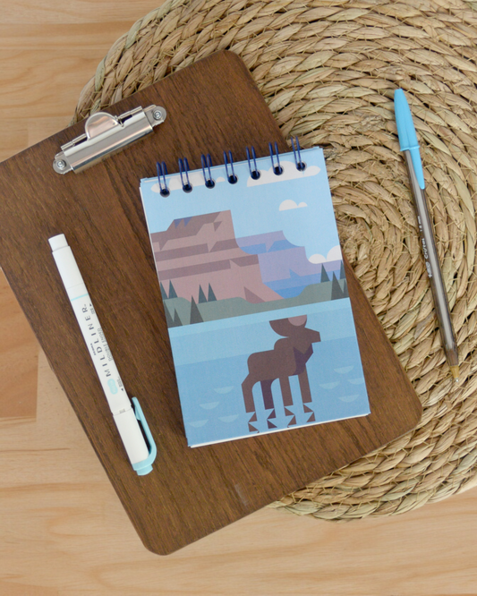 Moose, Mini Jotter Notebook