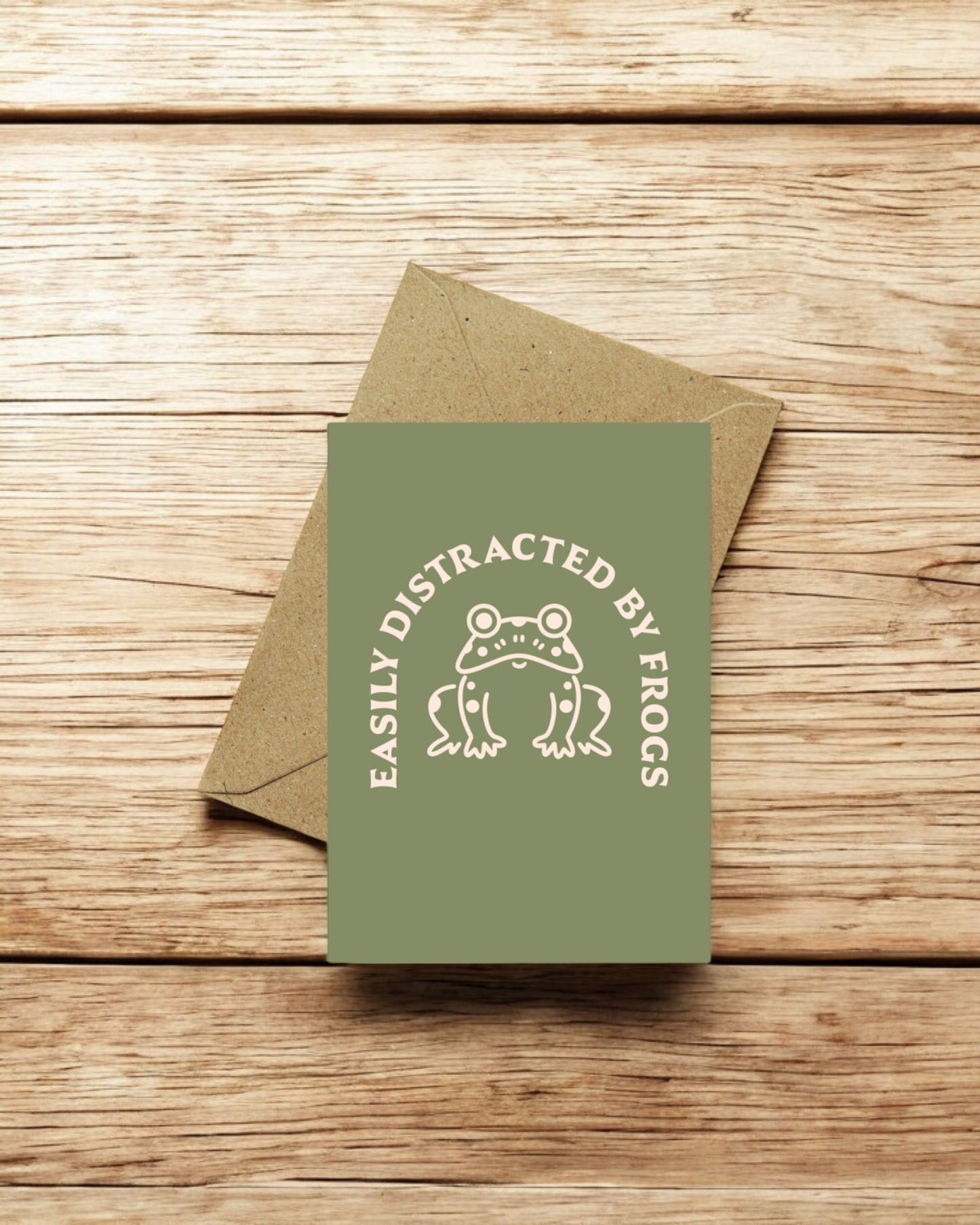 Easily distracted by frogs