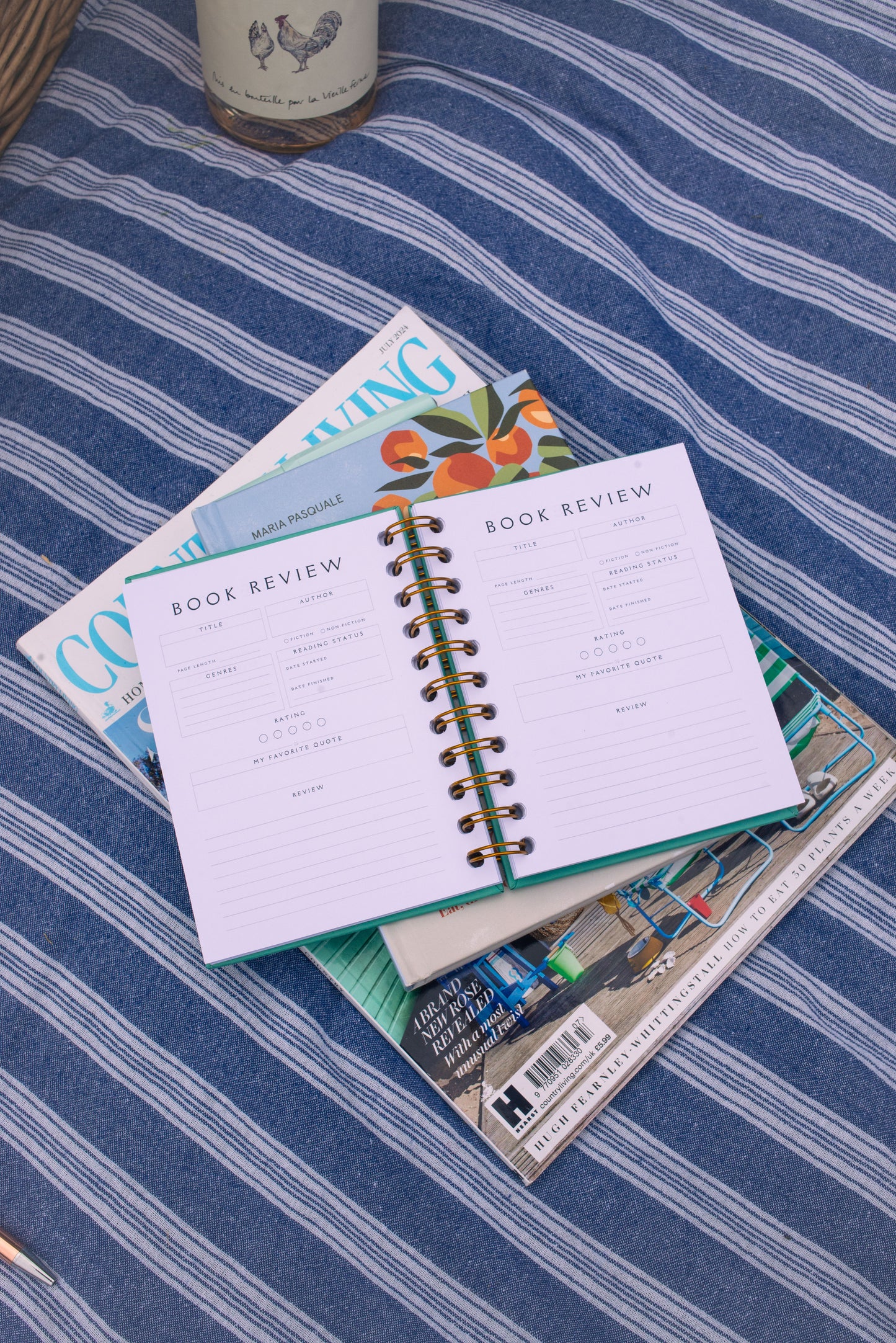 Reading, Hardback Journal
