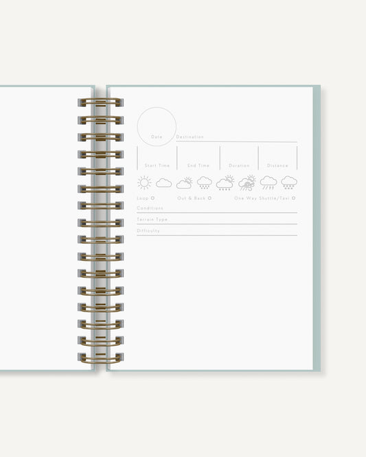 Hiking, Hardback Journal