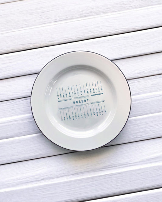 Personalised Decorative Enamel Plate