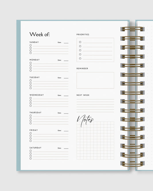 Planner, Hardback Daily Planner