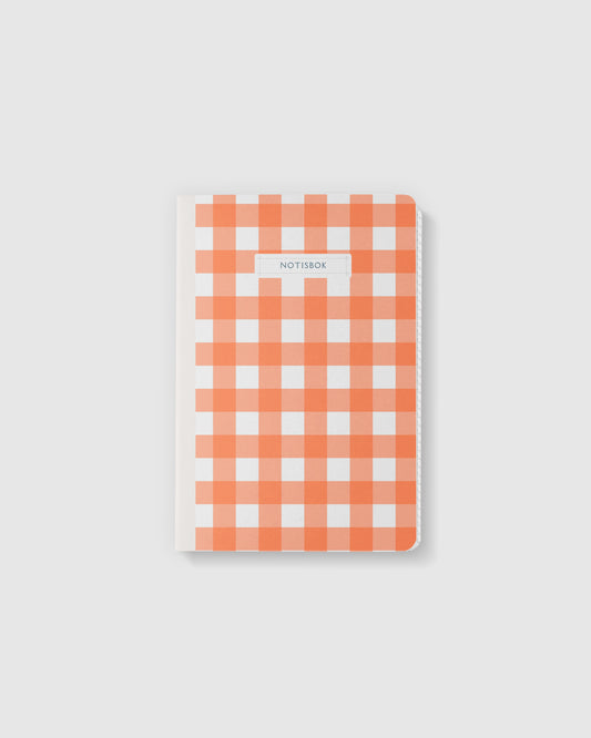 Red Gingham Exercise Pad - Small