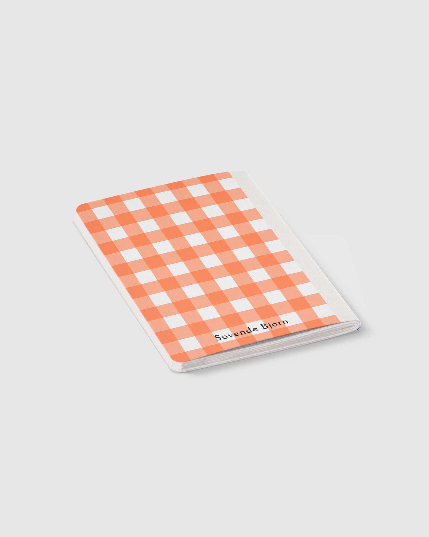 Red Gingham Exercise Pad - Small