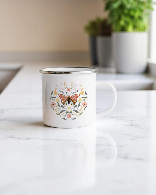 Wild Whimsy Camping Mug