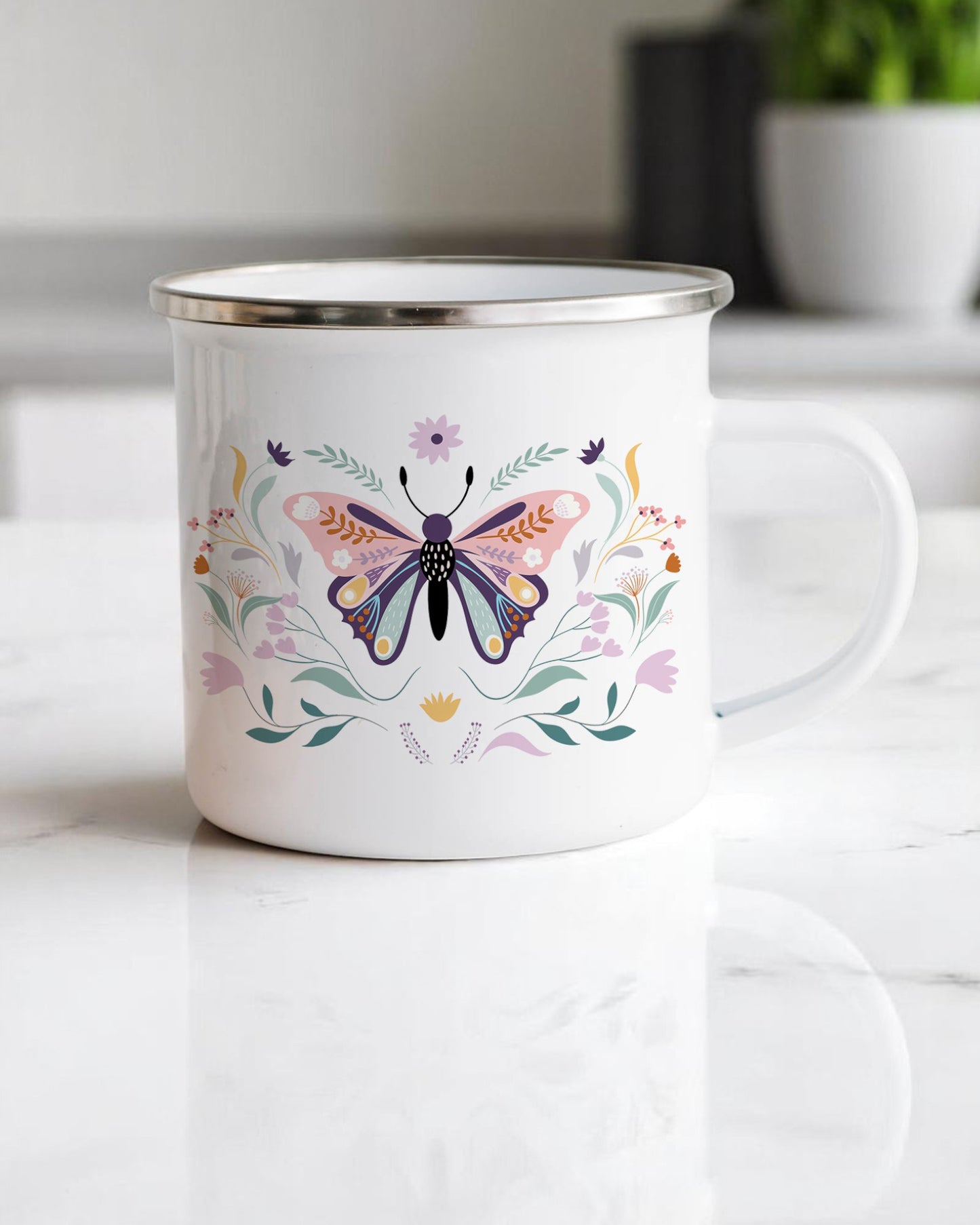 Wild Whimsy Camping Mug