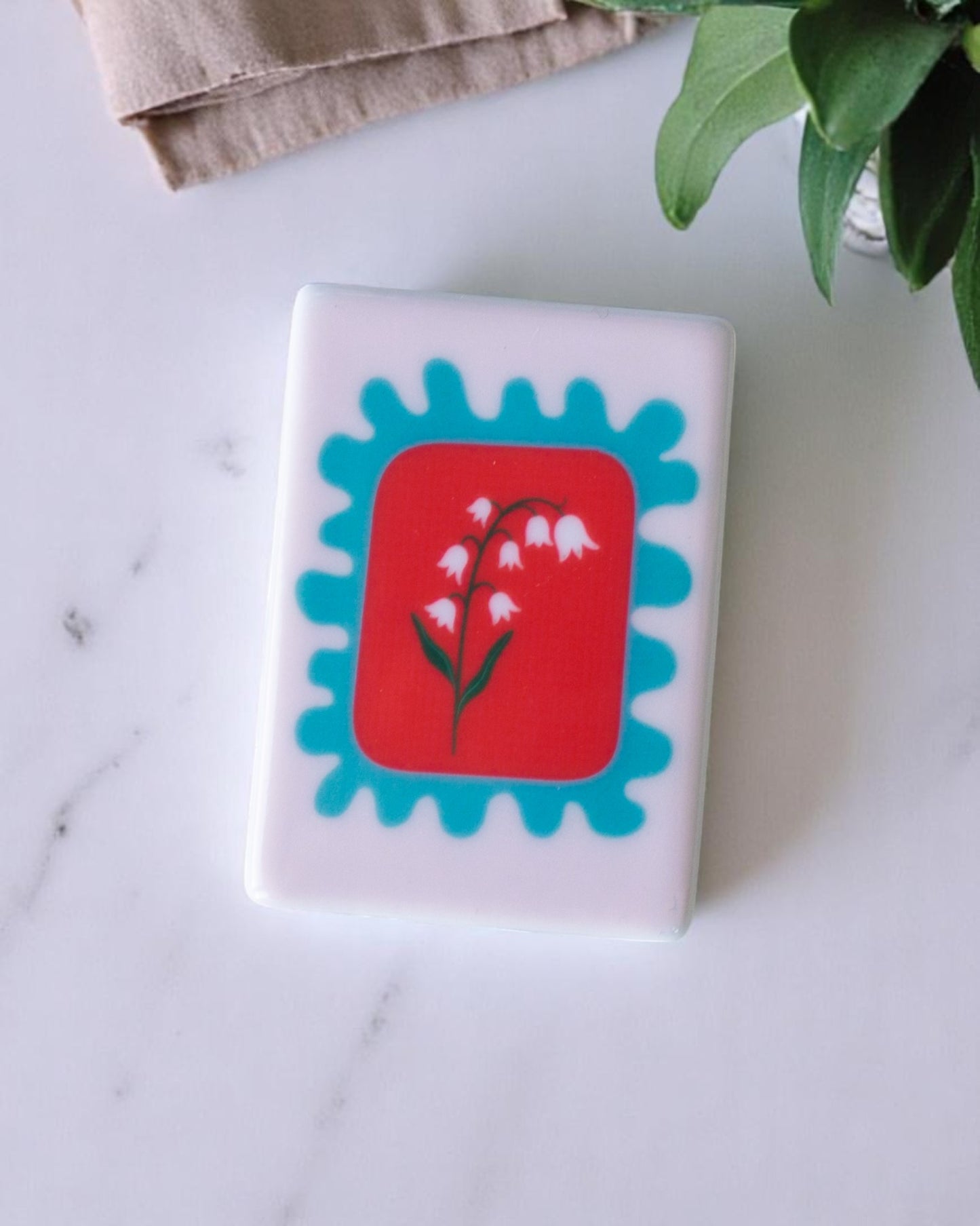Lily of the Valley, Wild & Whimsy Fridge Magnet
