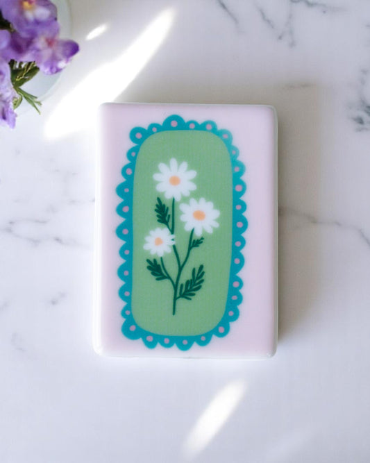 Daisies, Wild & Whimsy Fridge Magnet