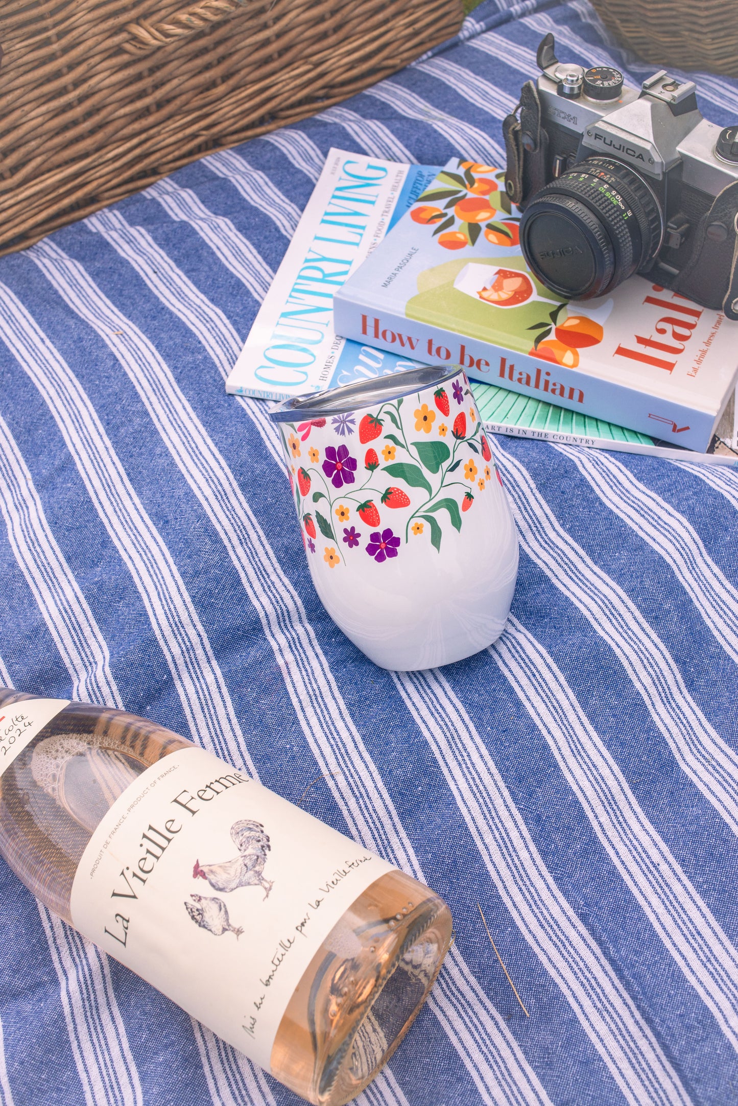 Wild and Whimsy Wine Tumbler