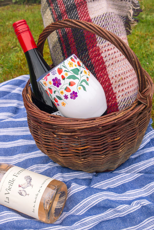 Wild and Whimsy Wine Tumbler