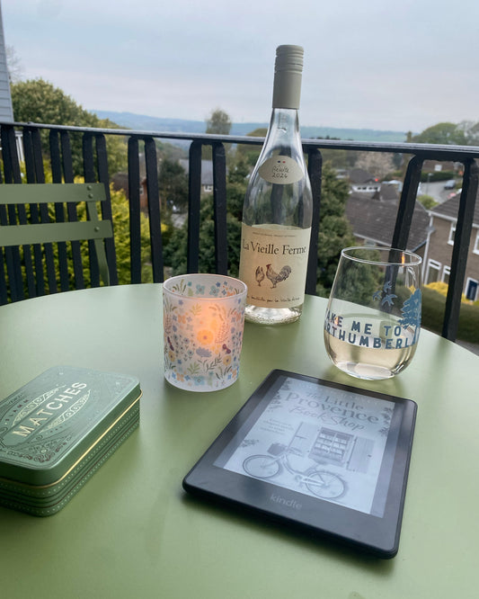 Wild and Whimsy Glass Votive