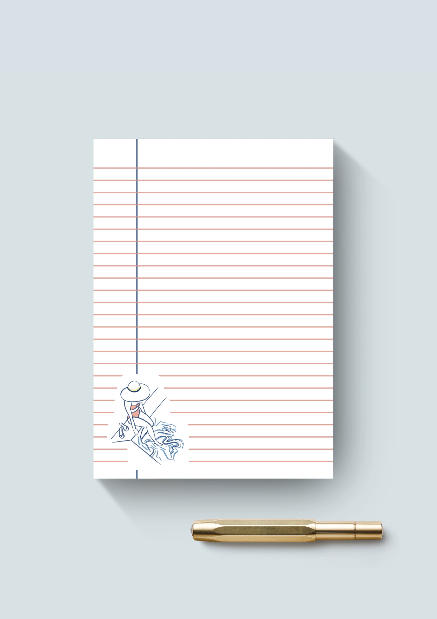 Summer by the pool, Jotter Pad