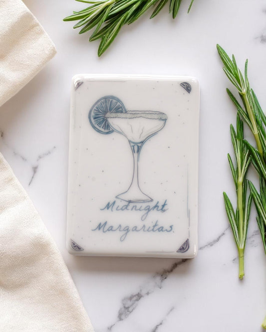 Midnight Margaritas Fridge Magnet