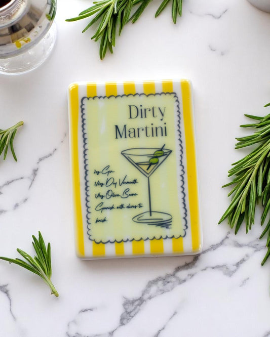 Dirty Martini Fridge Magnet