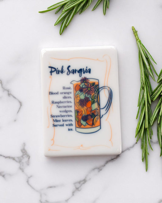 Pink Sangria Fridge Magnet