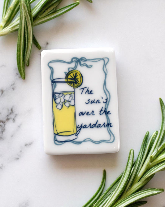 Sun's over the yardarm Fridge Magnet