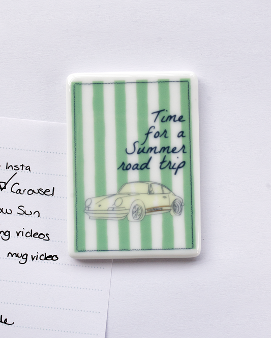 Time for a Summer road trip Fridge Magnet