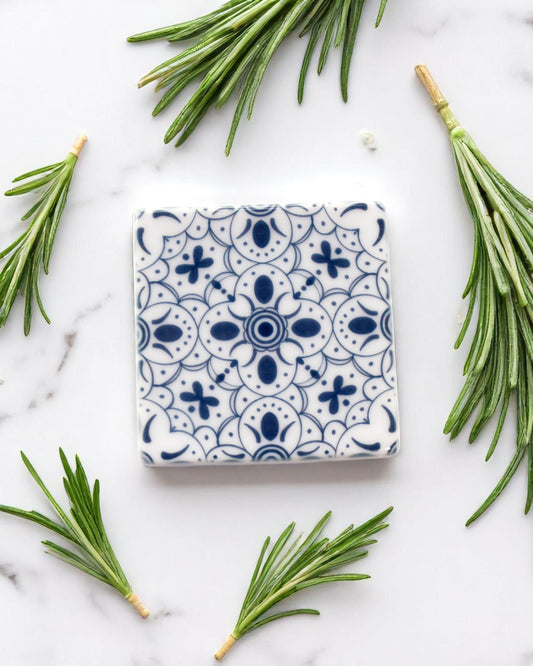 Azulejo Inspired Fridge Magnet