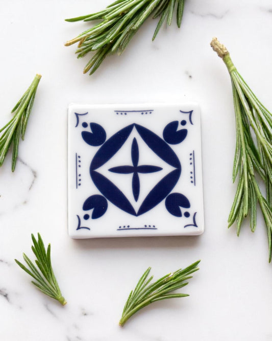 Azulejo Inspired Fridge Magnet