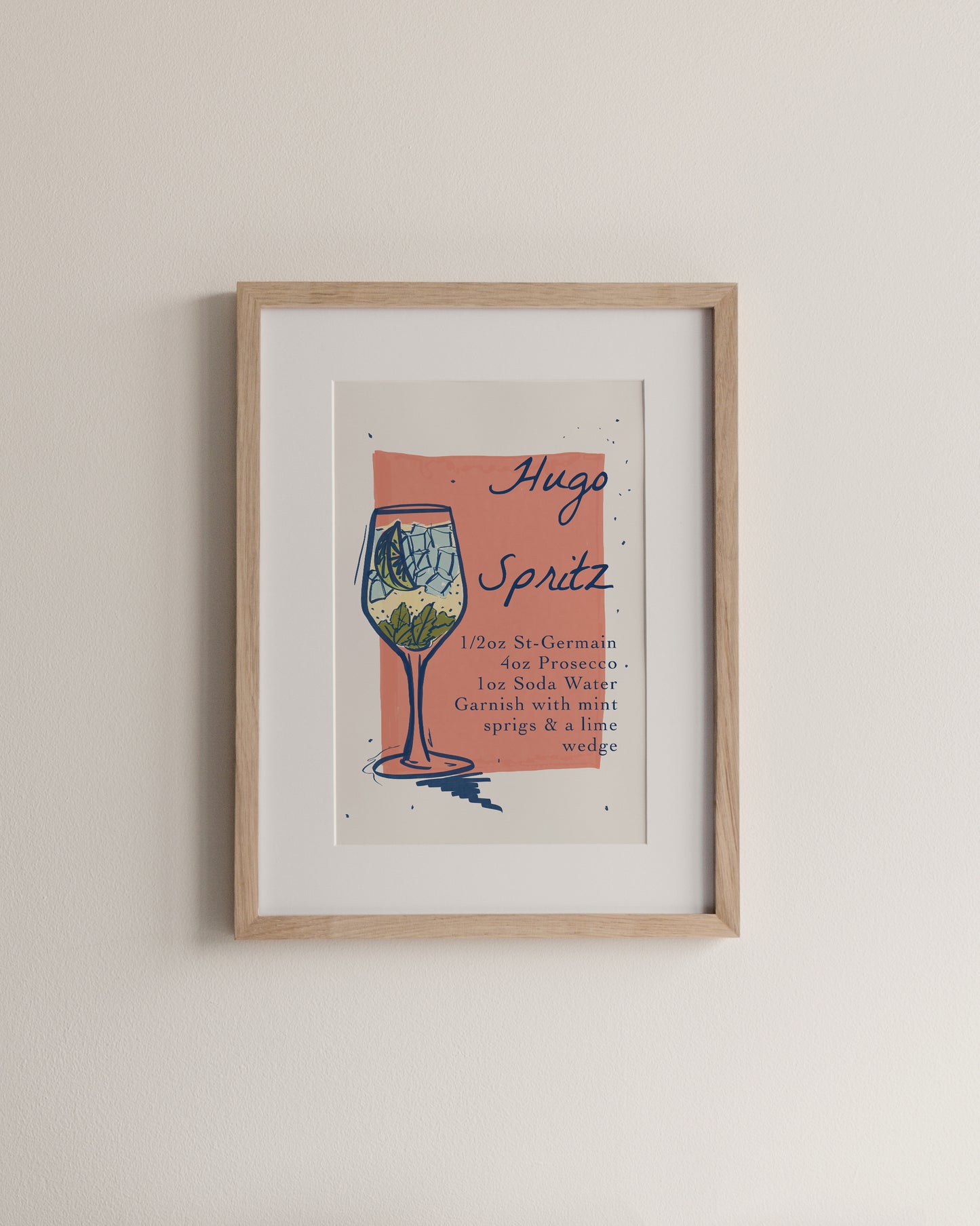 Hugo Spritz, A4 Print
