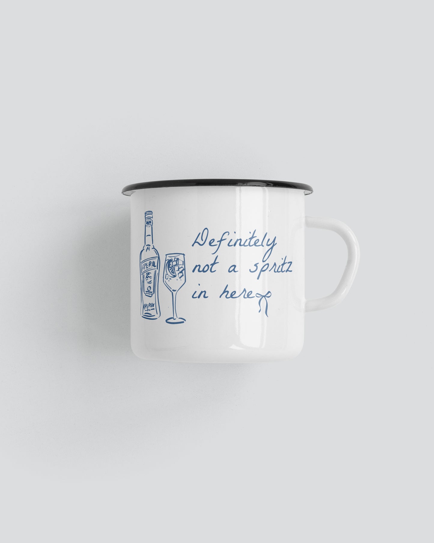 Definitely Not A Spritz In Here Camping Mug