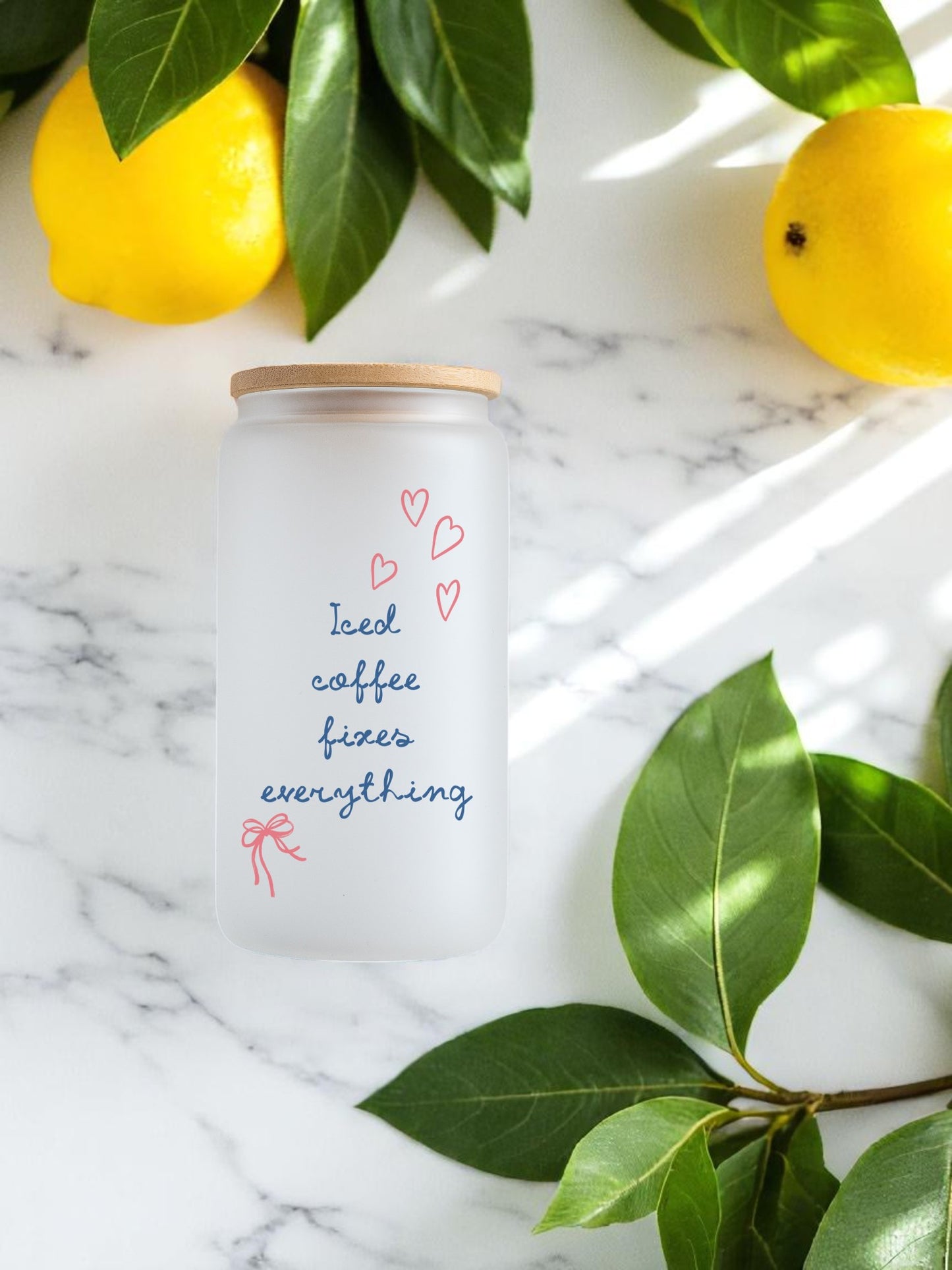 Iced Coffee Fixes Everything Tumbler