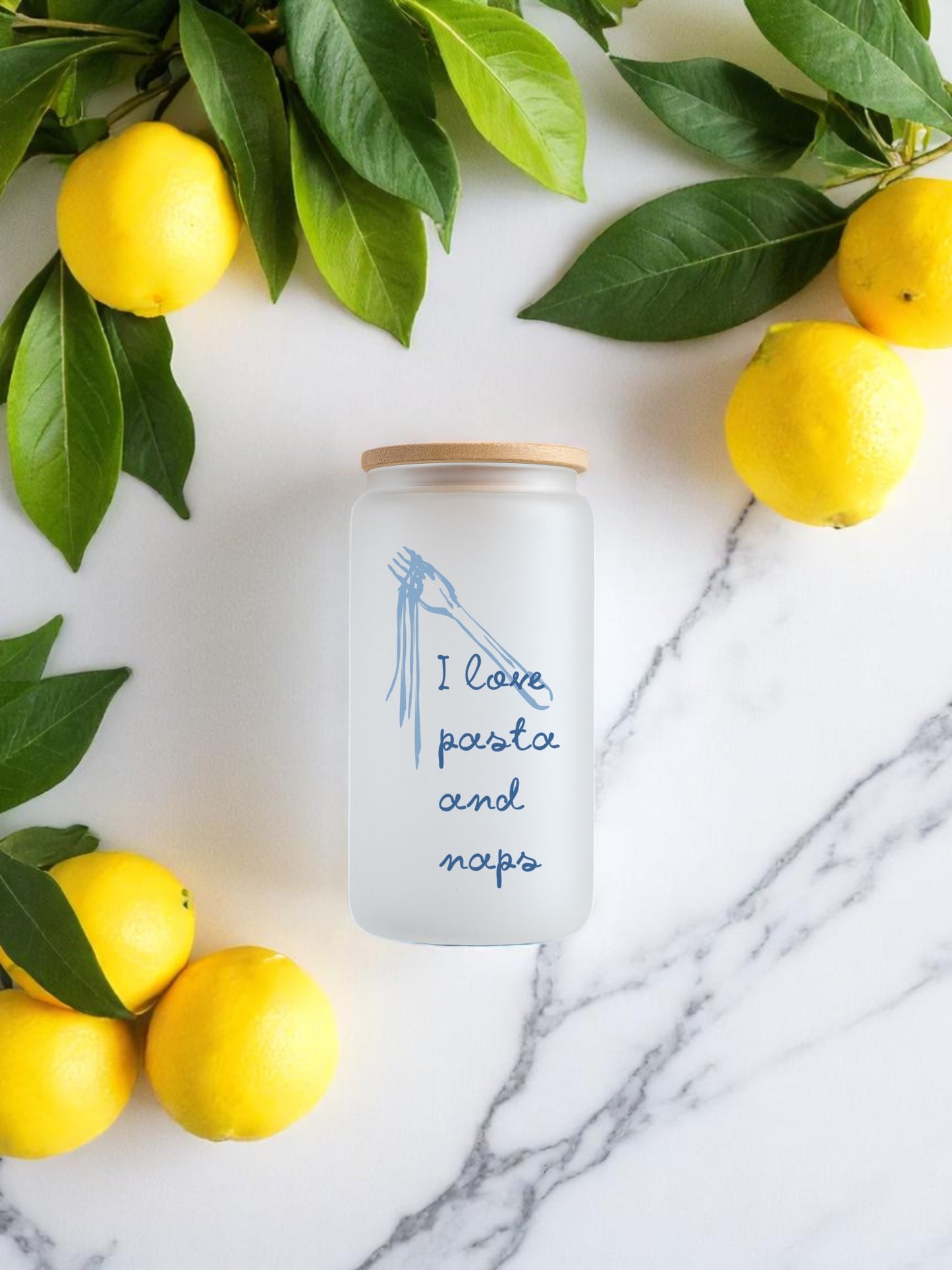 I Love Pasta & Naps Tumbler