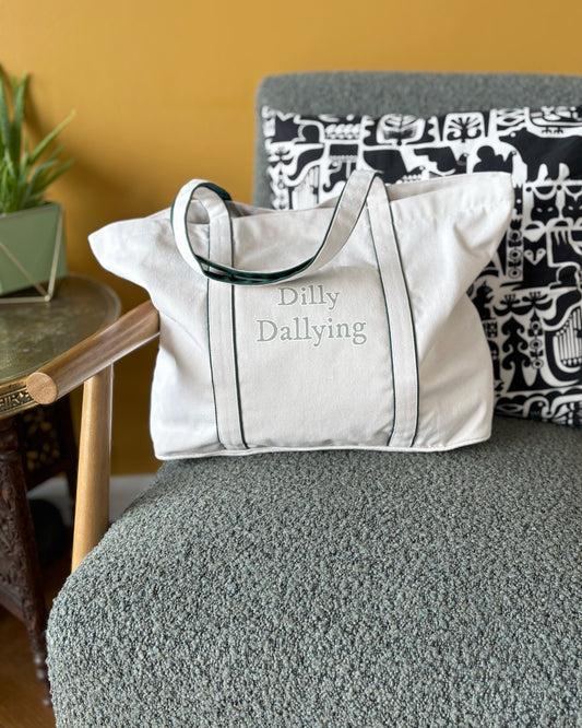 Dilly Dallying - Heatherfall Tote Bag