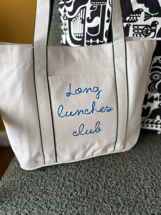 Long lunches club - Heatherfall Tote Bag