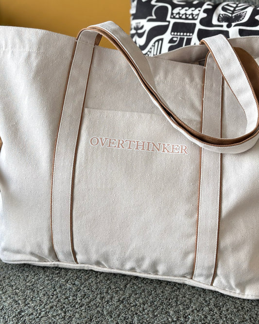 Overthinker - Heatherfall Tote Bag