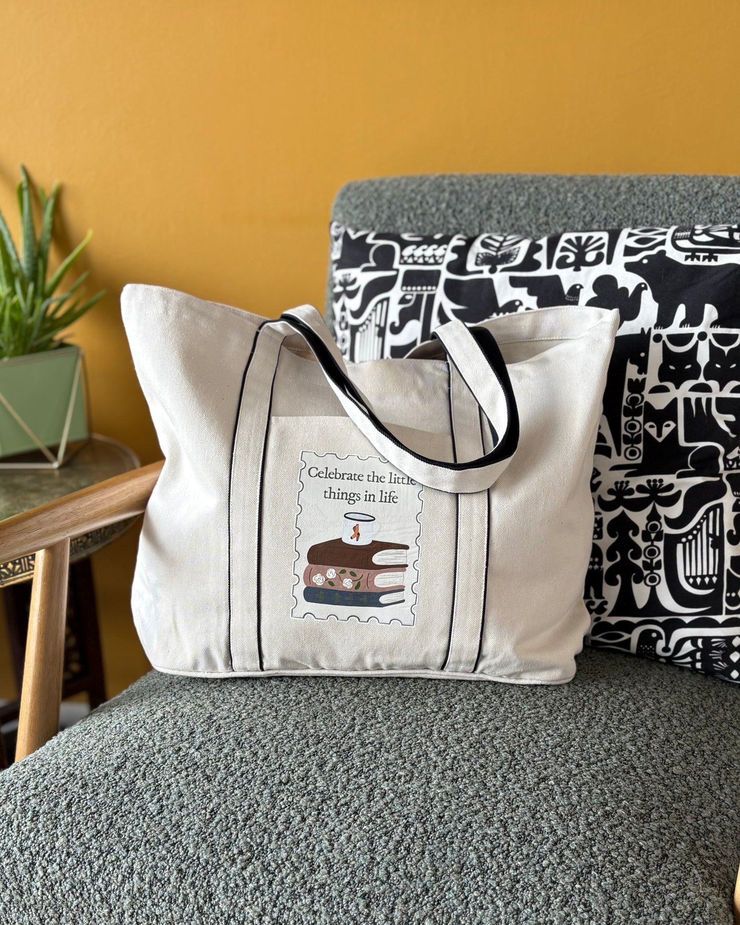 Celebrate the little things - Heatherfall Tote Bag