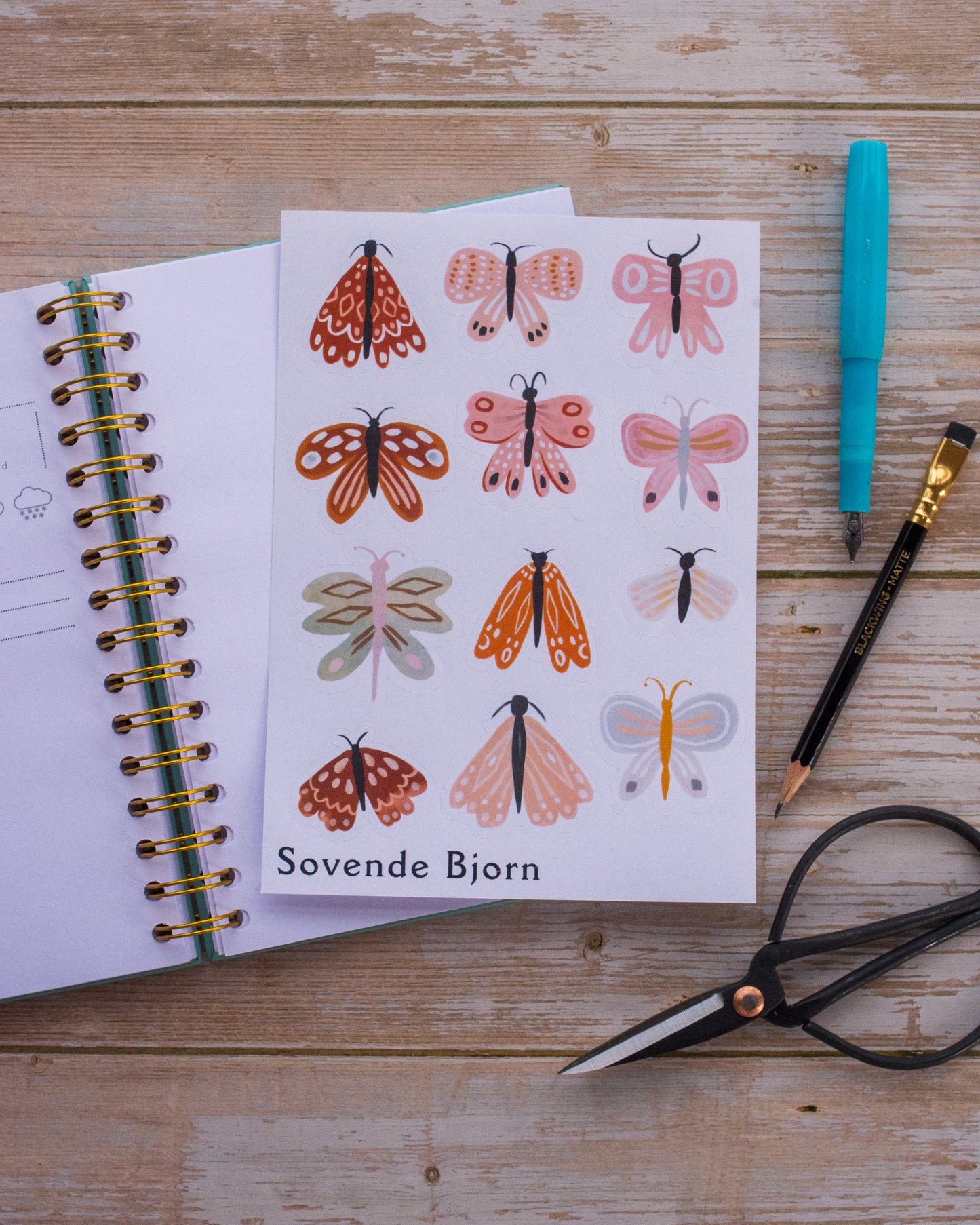 Butterflies Sticker Sheet