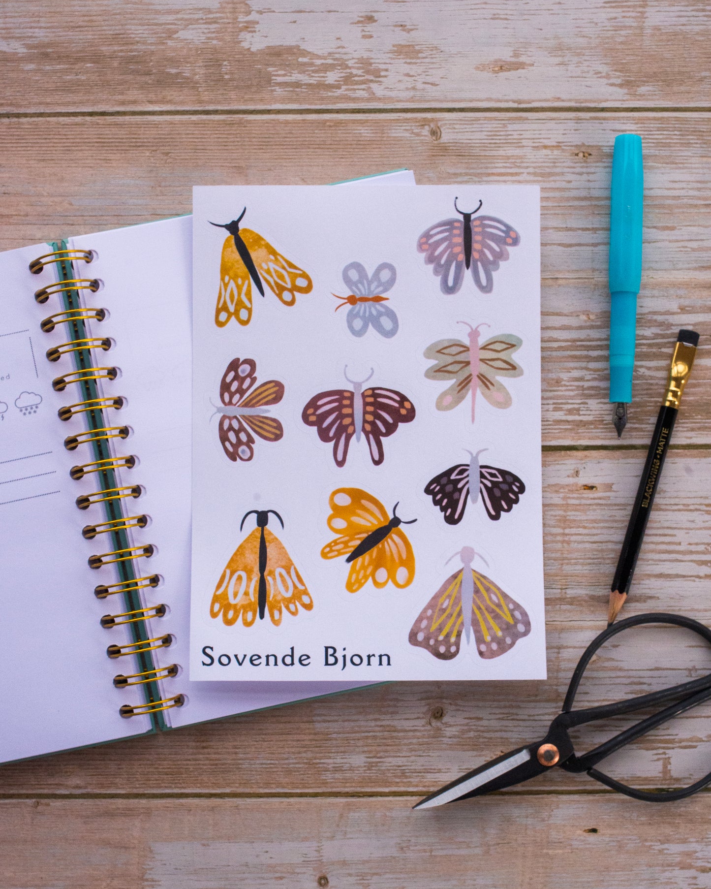 Butterflies Sticker Sheet