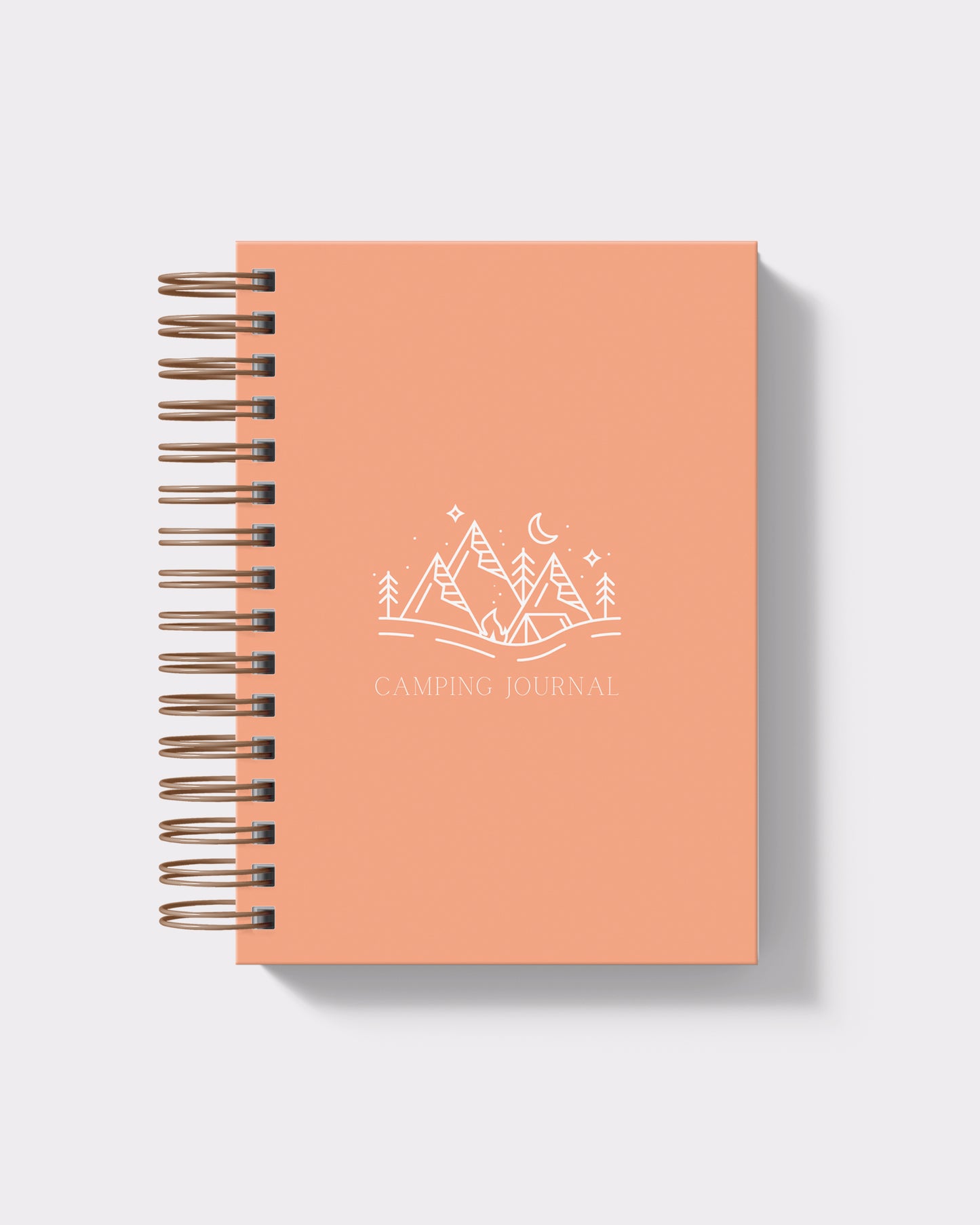 Camping Hardback Journal