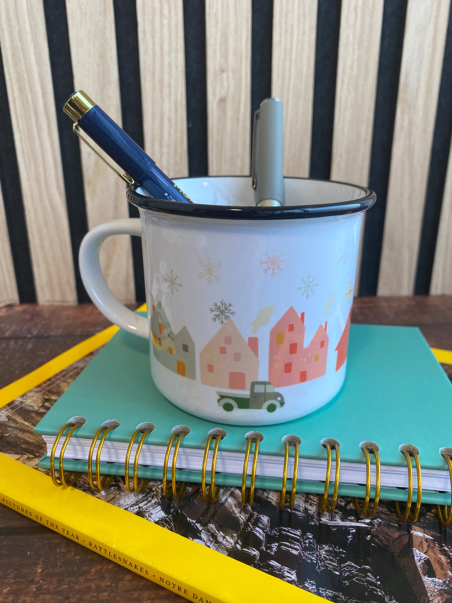 Christmas - Ceramic Camping Mug