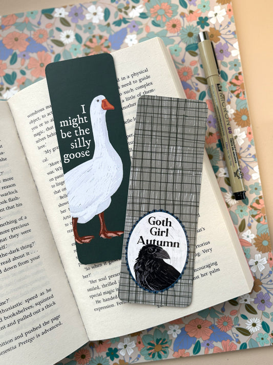 Wellies & Cocktails - Set of two bookmarks