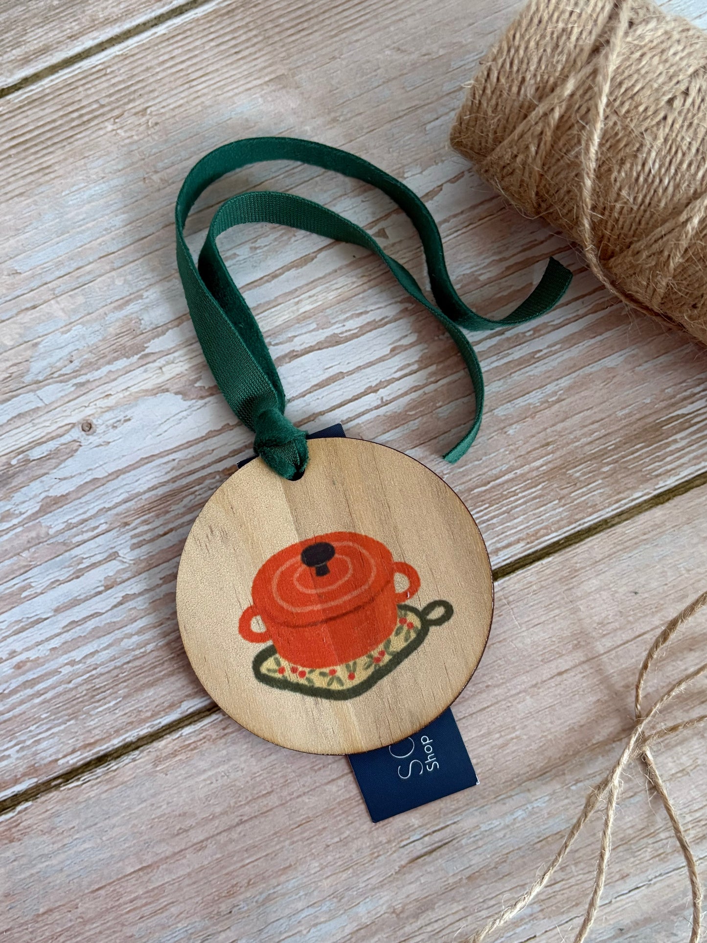 Stew Season Wooden Ornament
