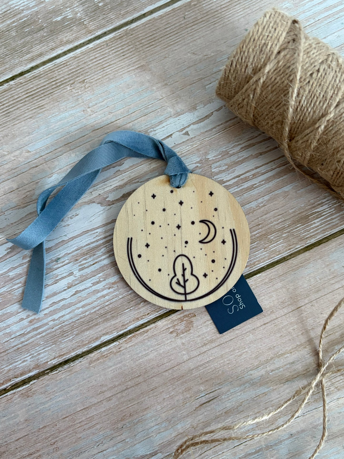 Sycamore Gap Wooden Ornament