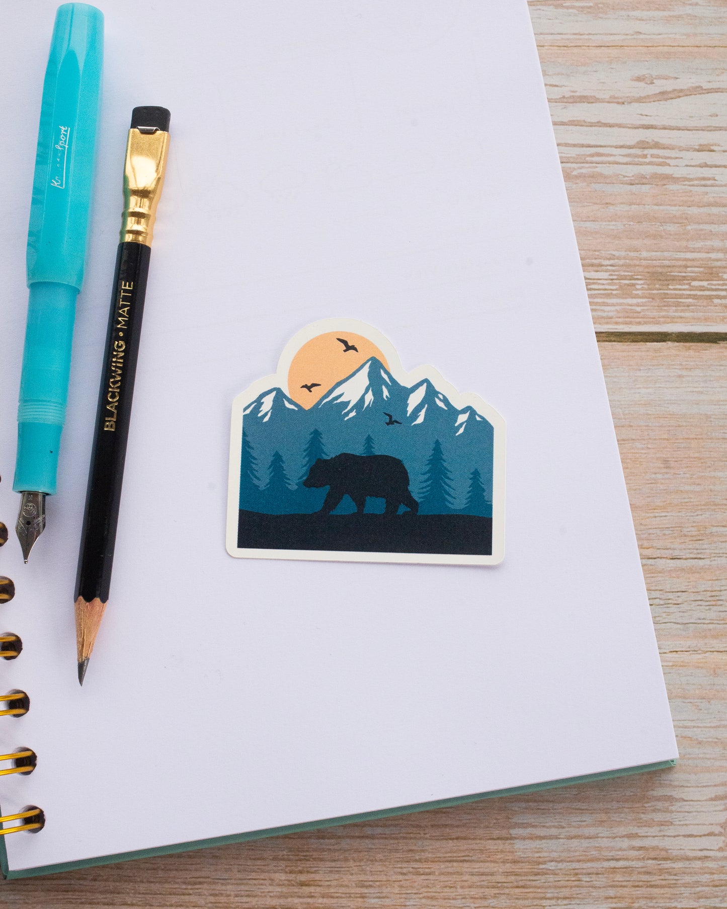 Mountain Bear Sticker