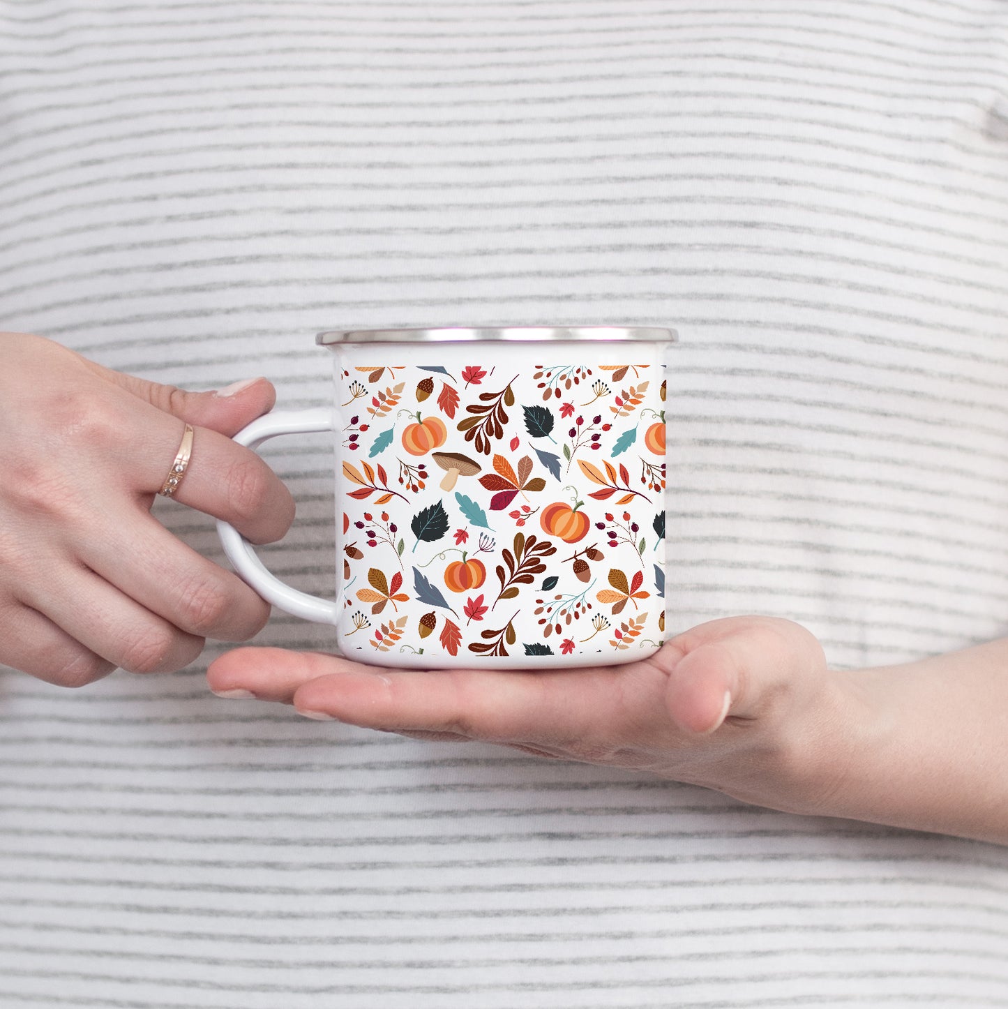 Autumn Days - Enamel Mug - Sovende Bjorn