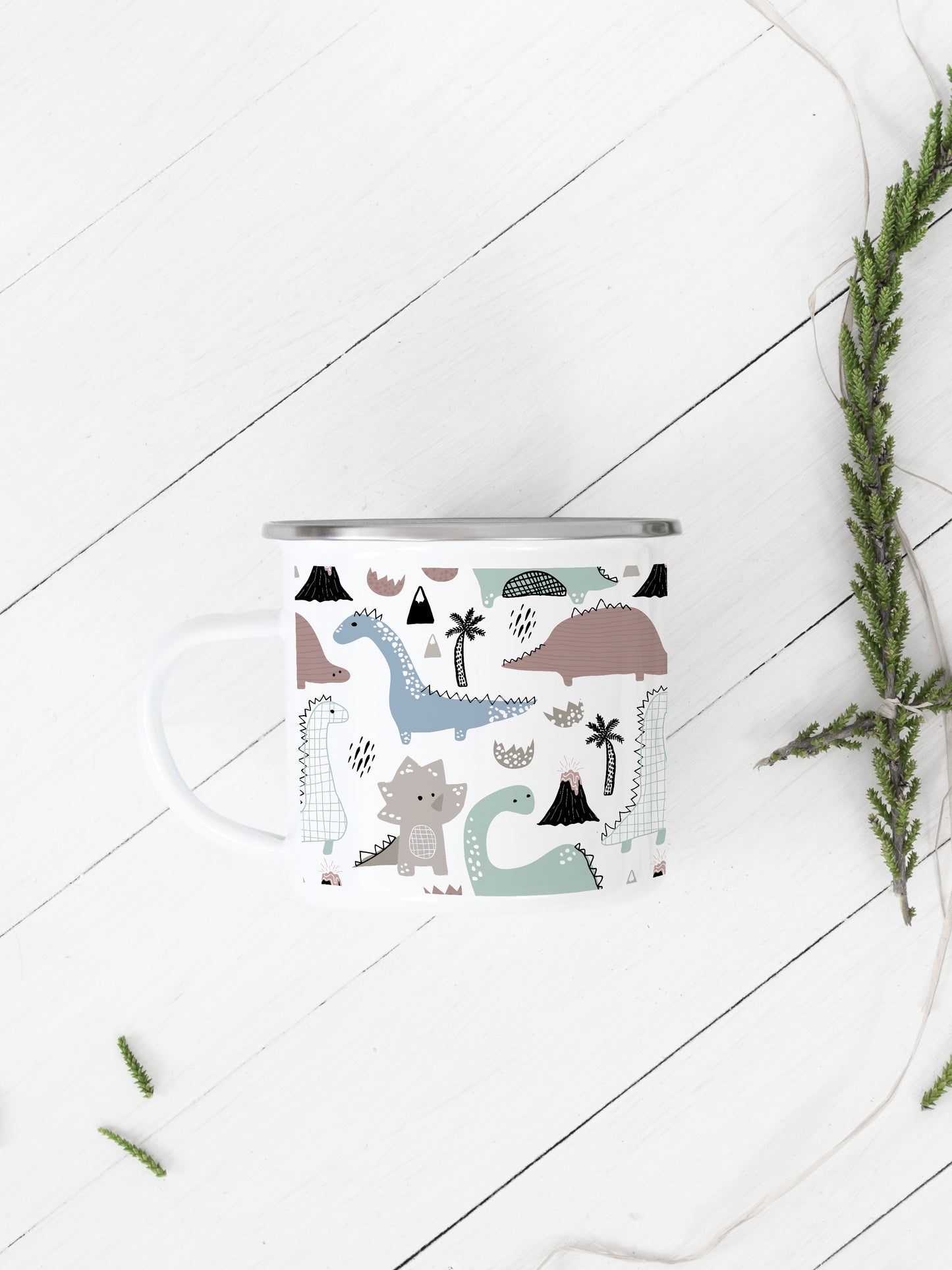 Dinos - Enamel Mug