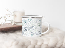 Load image into Gallery viewer, Free like the Whales - Enamel Mug