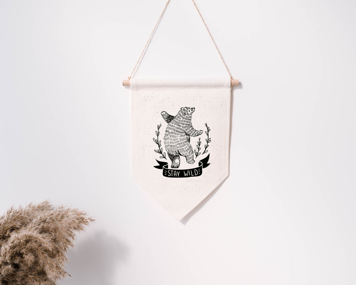 Stay Wild - Hanging Pennant