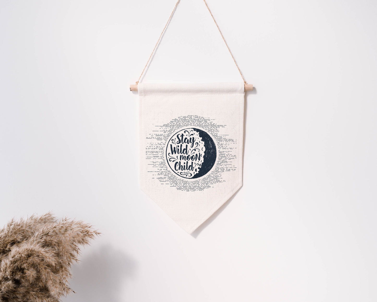 Stay Wild Moon Child - Hanging Pennant