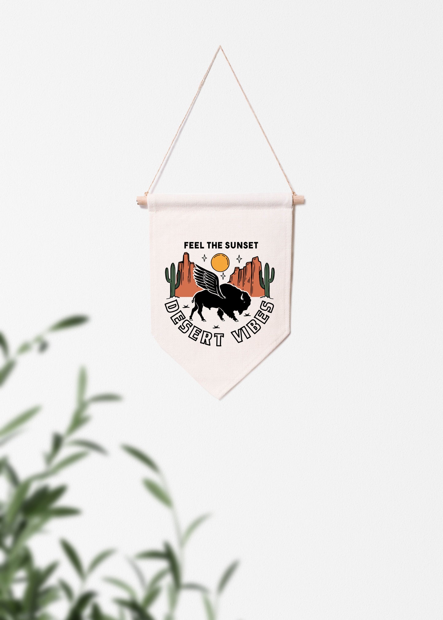 Wide Open Spaces - Hanging Pennant